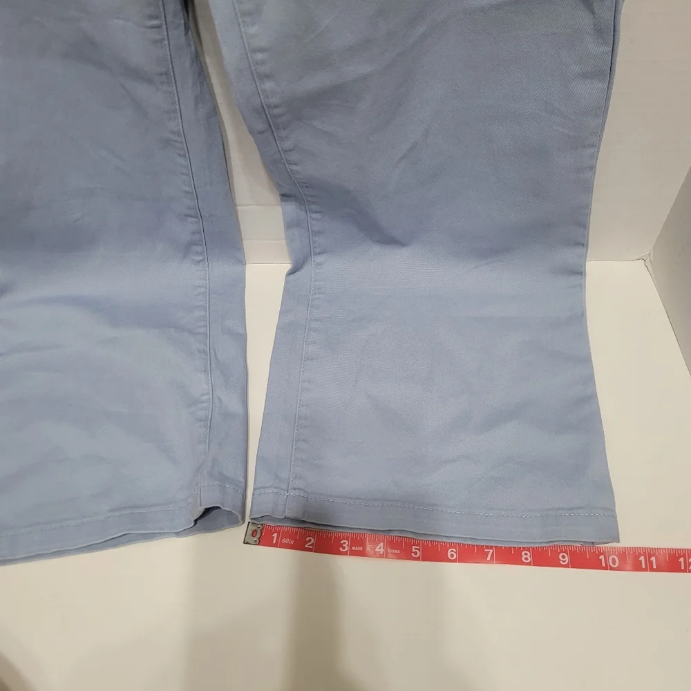 NWT Dokotoo Iceland Blue Wide Leg Women's Pants 27"Waist Size 4 - Picture 5 of 16